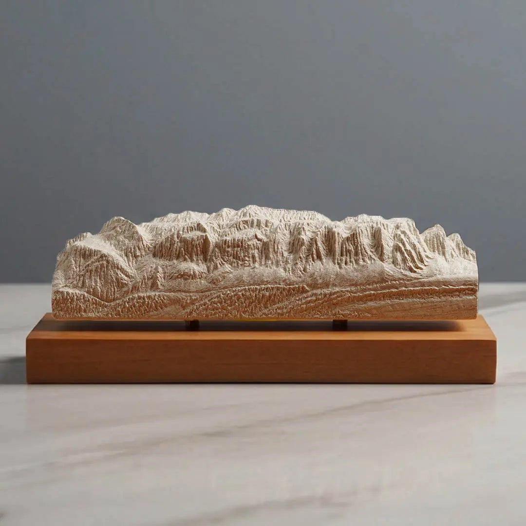 Sella Massif Sculpture (Dolomites, Italy) Sculpted Peaks