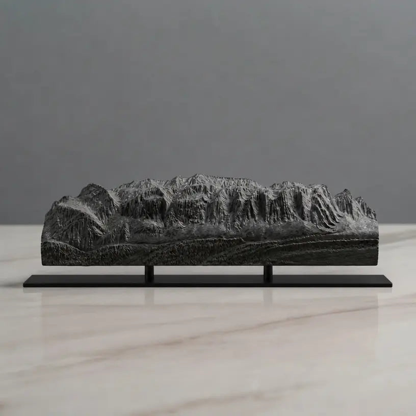 Sella Massif Sculpture (Dolomites, Italy) Sculpted Peaks