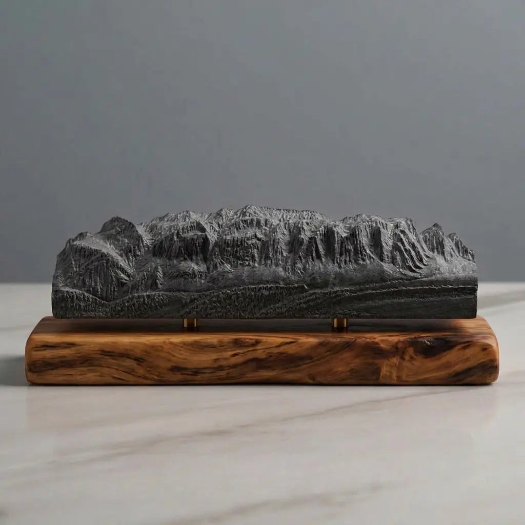 Sella Massif Sculpture (Dolomites, Italy) Sculpted Peaks