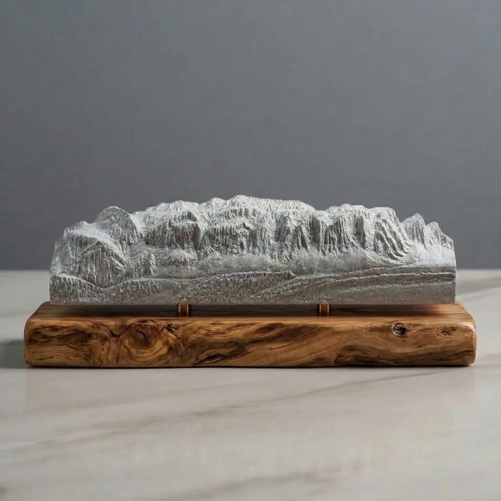 Sella Massif Sculpture (Dolomites, Italy) Sculpted Peaks