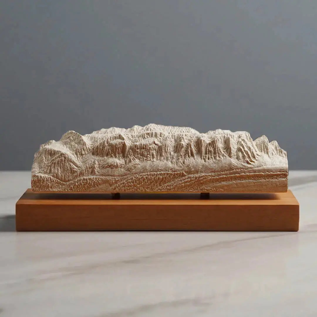 Sella Massif Sculpture (Dolomites, Italy) Sculpted Peaks