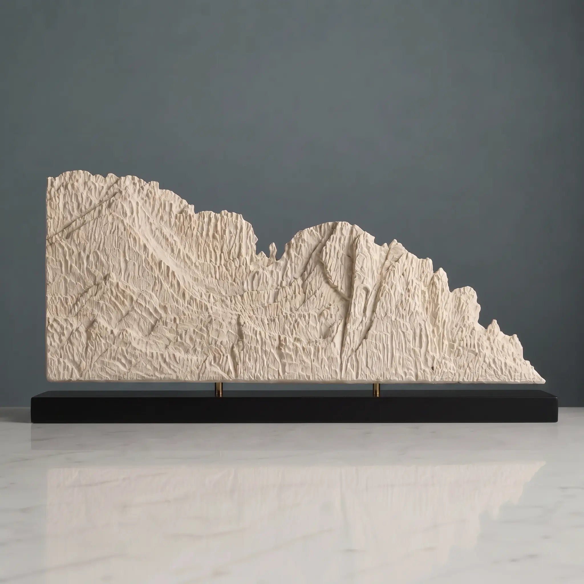 Seneca Rocks Sculpture (East and West Faces, West Virginia) Sculpted Peaks