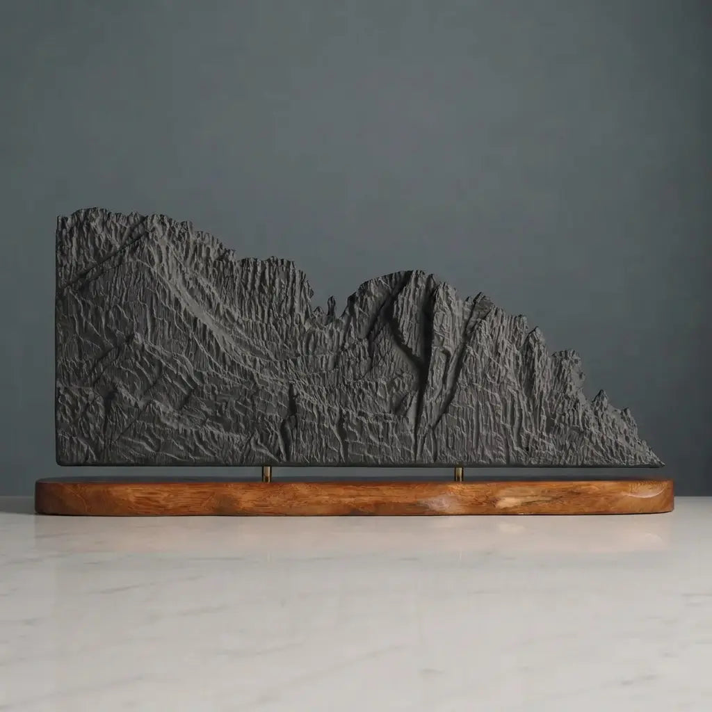 Seneca Rocks Sculpture (East and West Faces, West Virginia) Sculpted Peaks