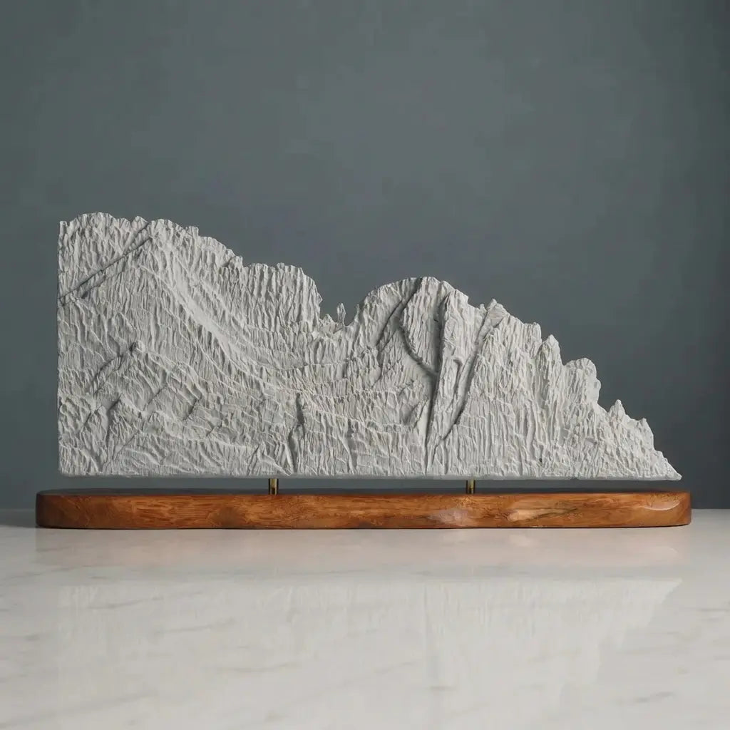 Seneca Rocks Sculpture (East and West Faces, West Virginia) Sculpted Peaks