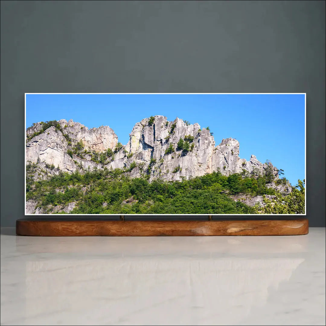 Seneca Rocks Sculpture (East and West Faces, West Virginia) Sculpted Peaks