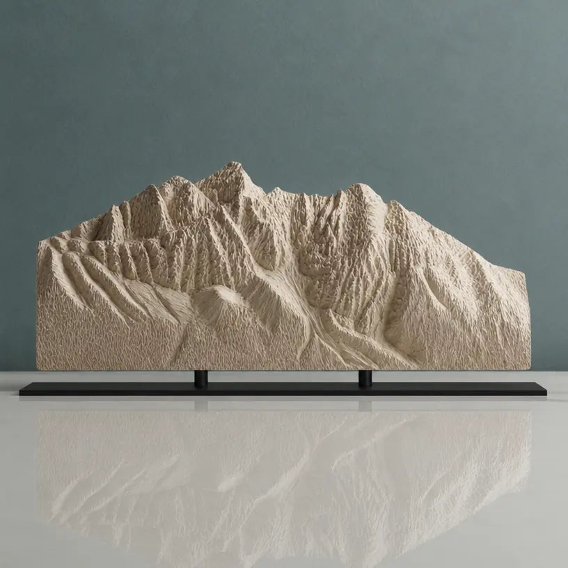 Serles Sculpture Sculpted Peaks