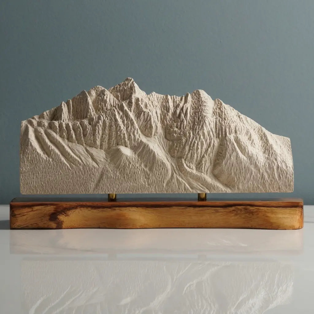 Serles Sculpture Sculpted Peaks