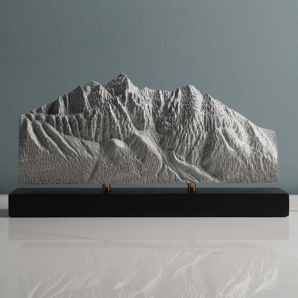Serles Sculpture Sculpted Peaks