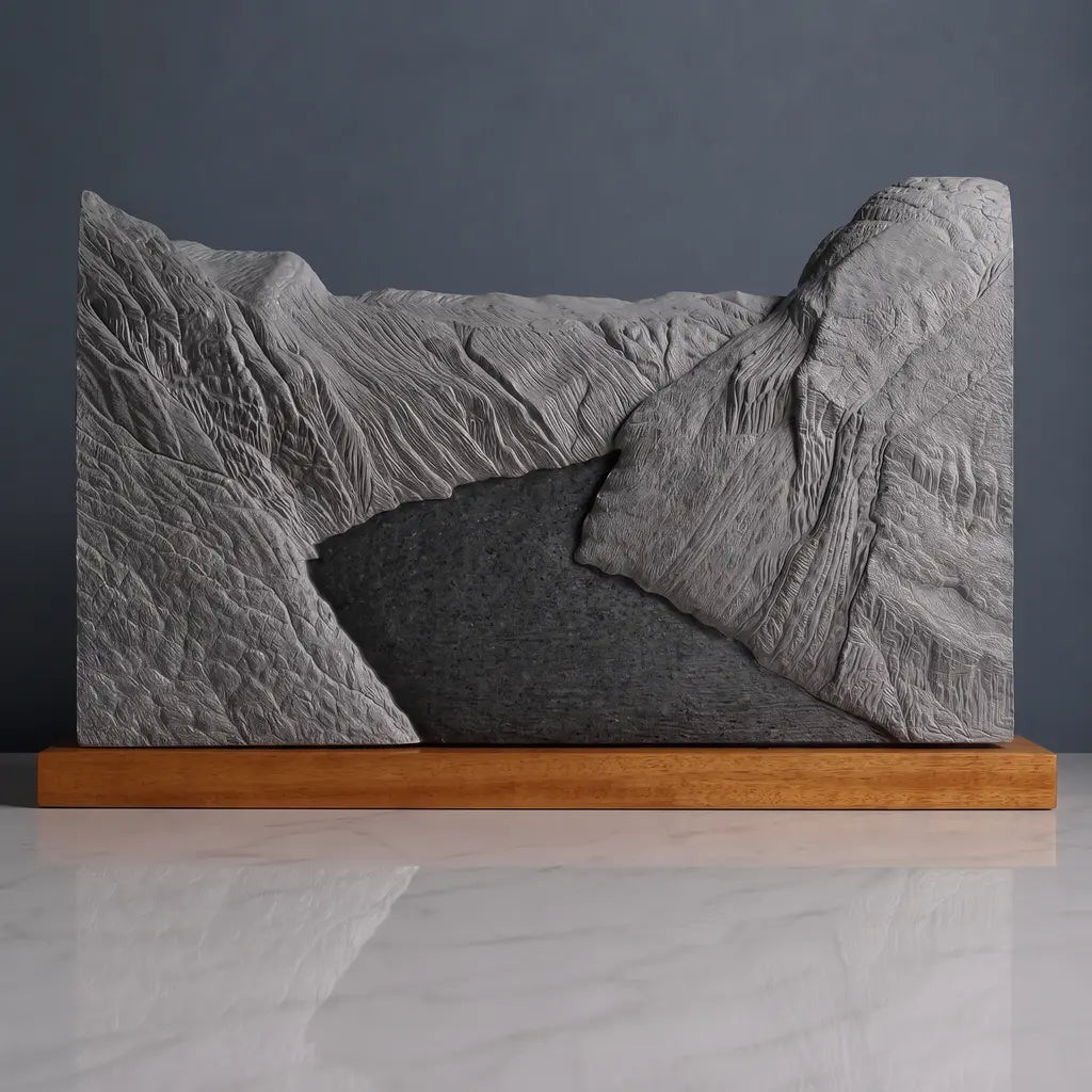 Seven Sisters Sculpture (Geirangerfjord, Norway) Sculpted Peaks