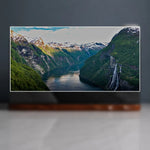 Seven Sisters Sculpture | Geirangerfjord, Norway | Sculpted Peaks