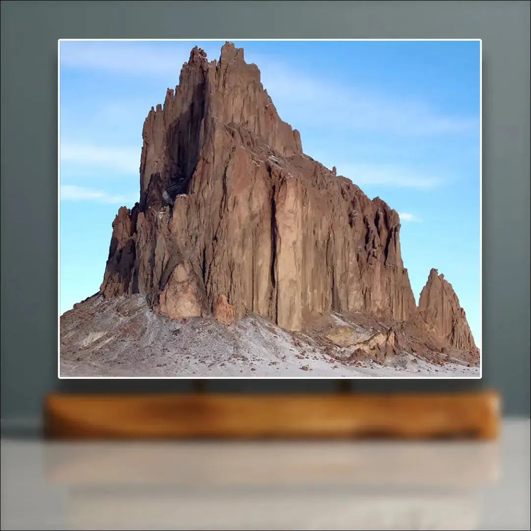 Shiprock Sculpture (New Mexico) Sculpted Peaks