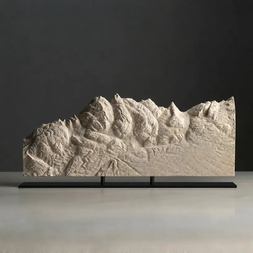 Sierra Buttes Sculpture (California) Sculpted Peaks