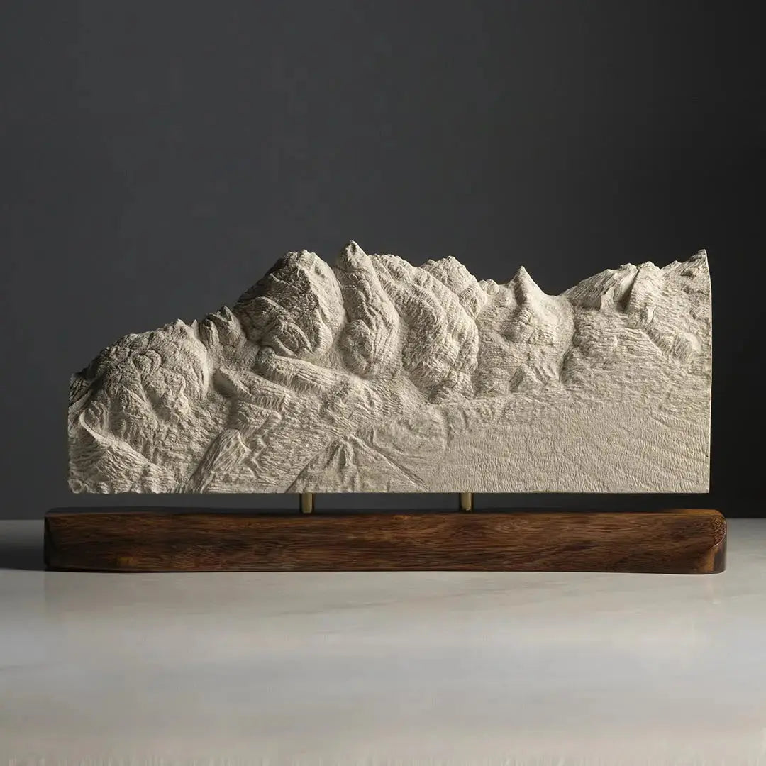 Sierra Buttes Sculpture (California) Sculpted Peaks
