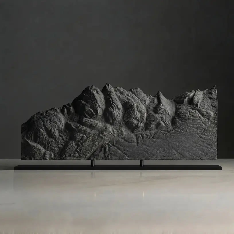 Sierra Buttes Sculpture (California) Sculpted Peaks