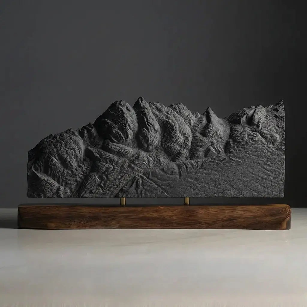 Sierra Buttes Sculpture (California) Sculpted Peaks