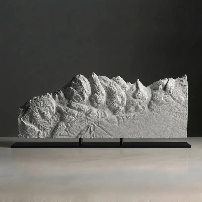 Sierra Buttes Sculpture (California) Sculpted Peaks