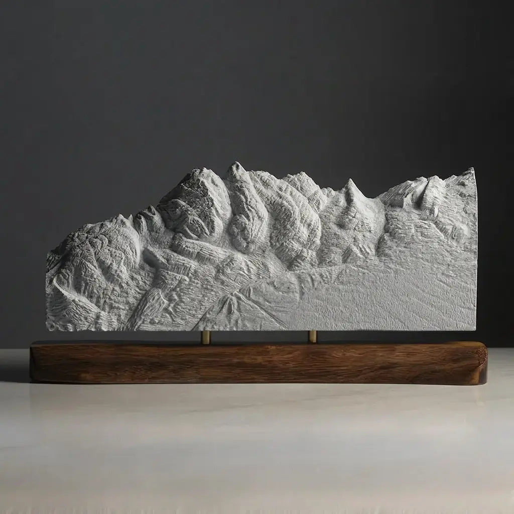 Sierra Buttes Sculpture (California) Sculpted Peaks