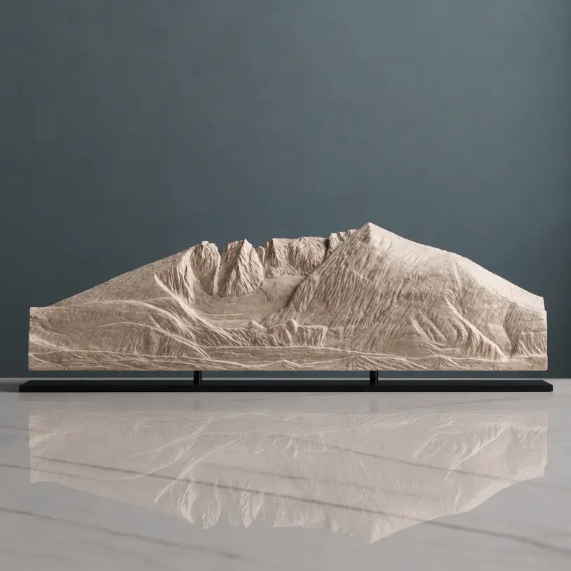 Snohetta Sculpture Sculpted Peaks