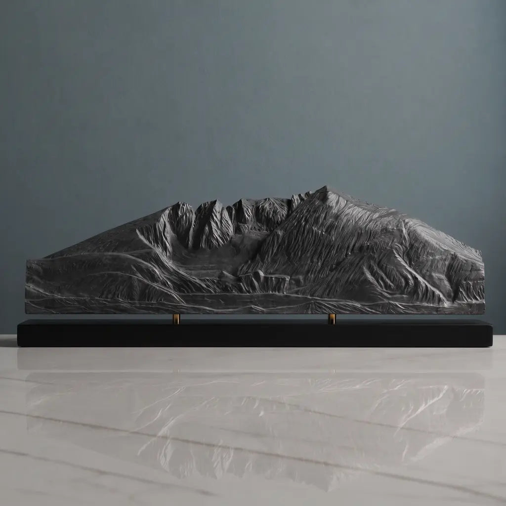 Snohetta Sculpture Sculpted Peaks