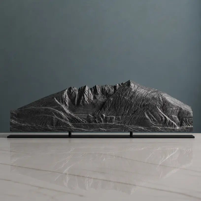 Snohetta Sculpture Sculpted Peaks