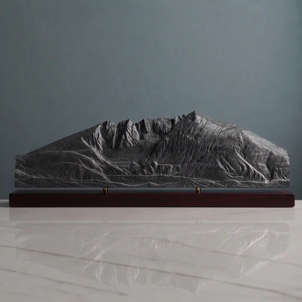 Snohetta Sculpture Sculpted Peaks