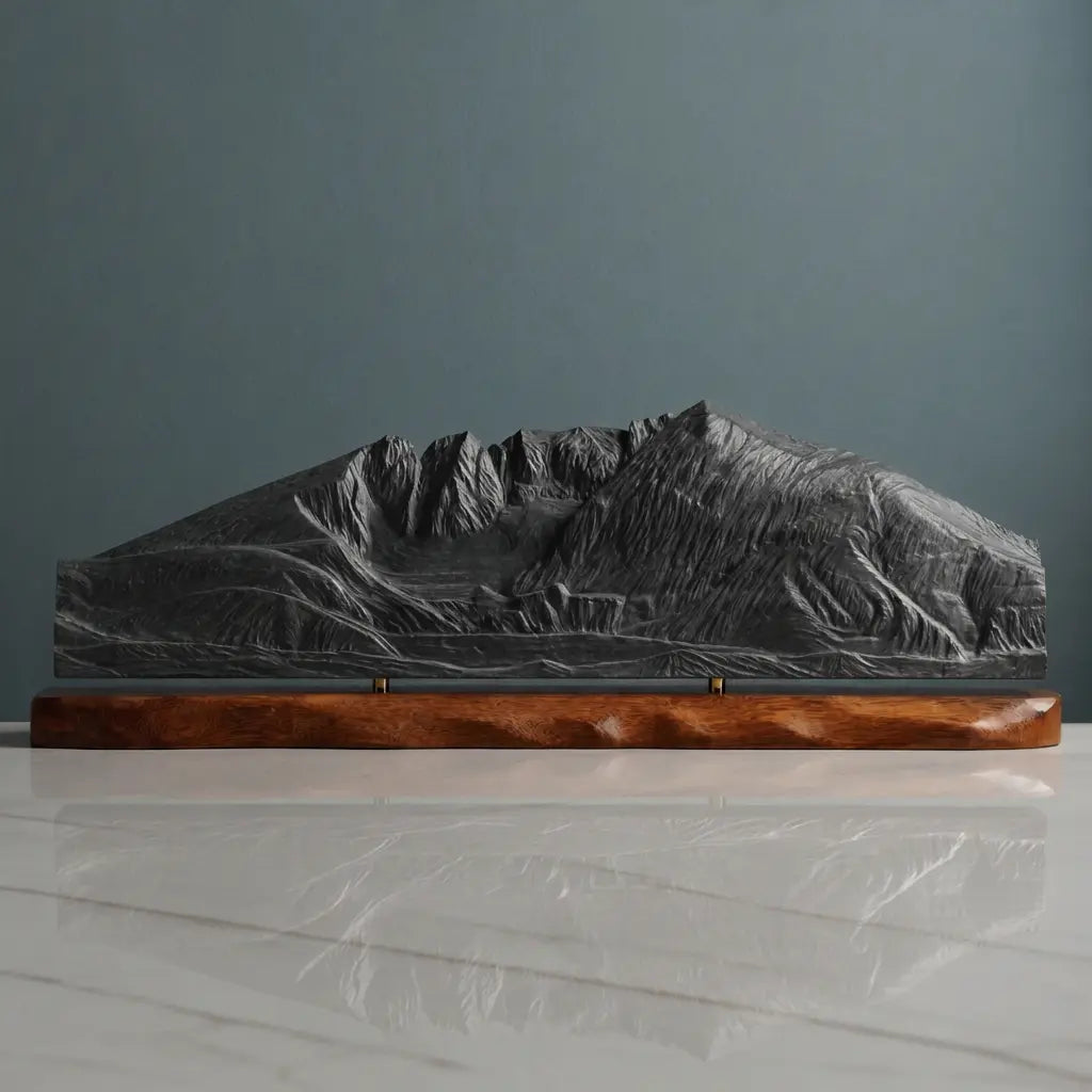 Snohetta Sculpture Sculpted Peaks