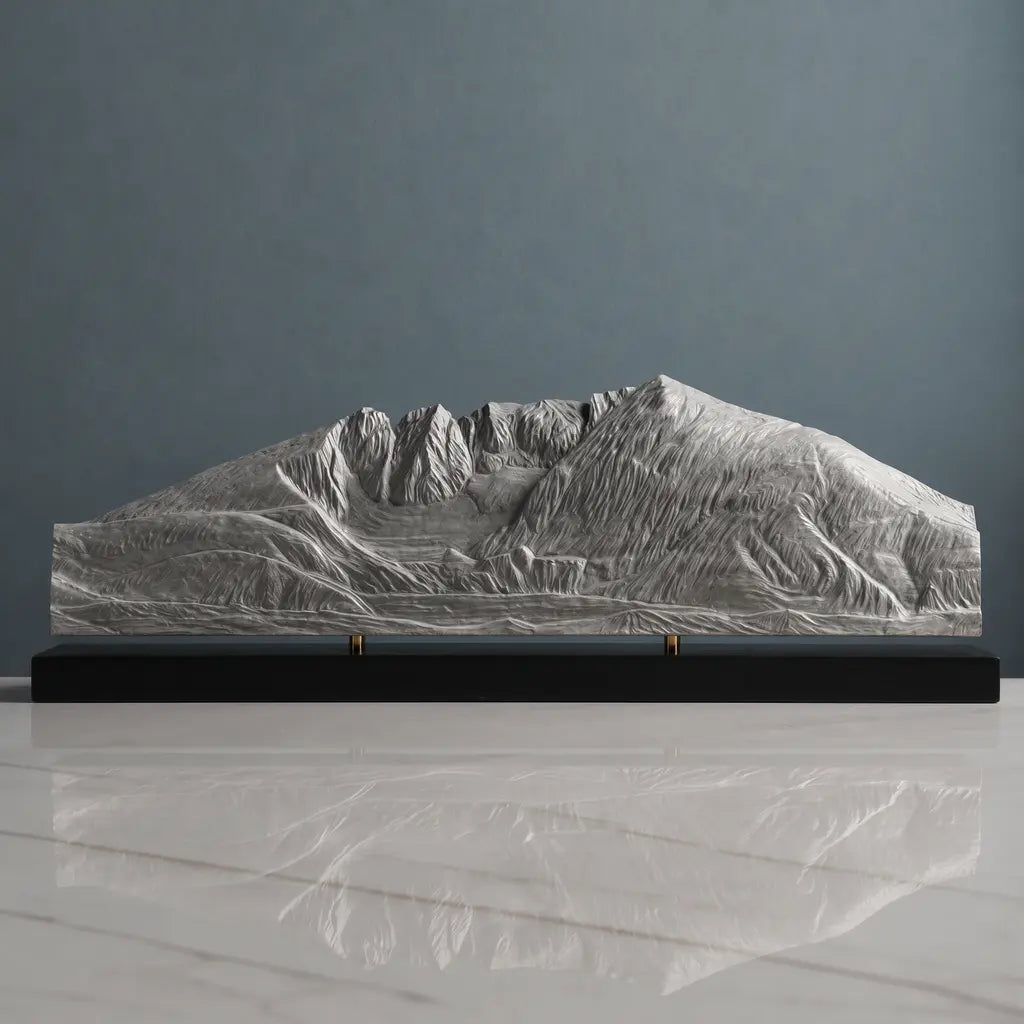 Snohetta Sculpture Sculpted Peaks