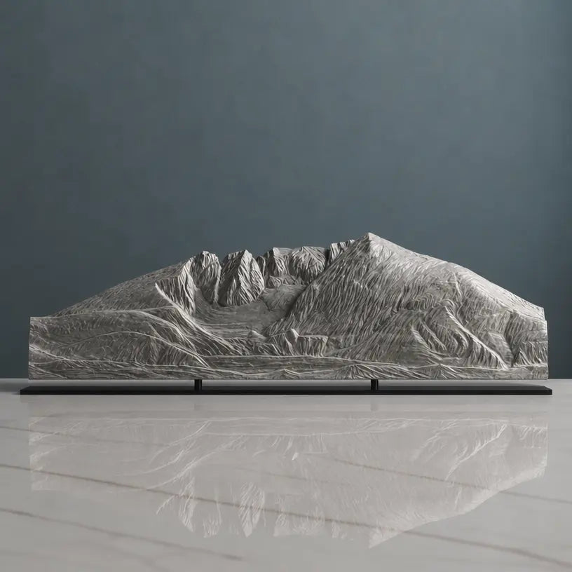 Snohetta Sculpture Sculpted Peaks