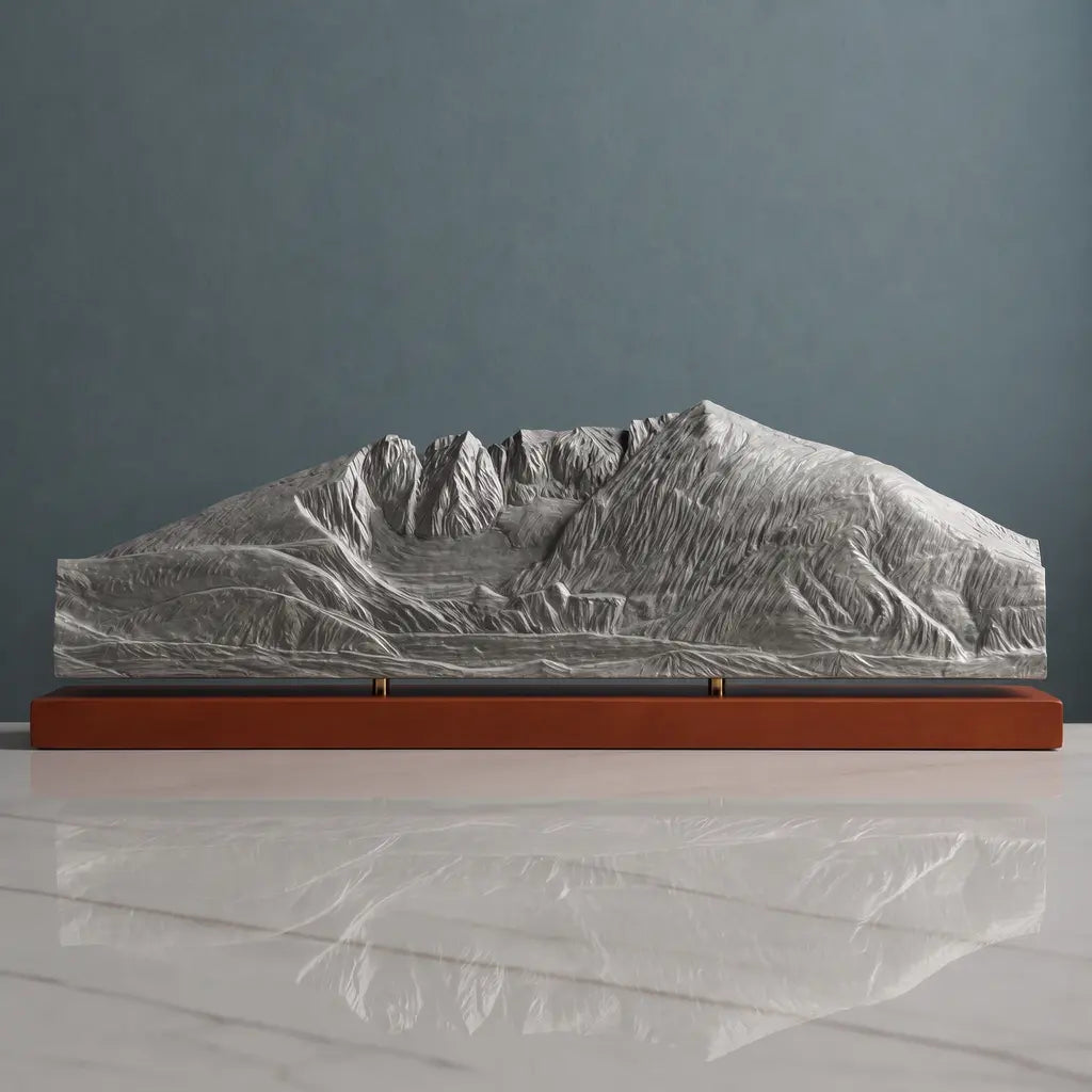 Snohetta Sculpture Sculpted Peaks