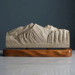 Stanton Mountain Sculpture (View from Lake McDonald, Glacier National Park) Sculpted Peaks