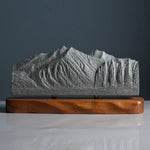 Stanton Mountain Sculpture (View from Lake McDonald, Glacier National Park) Sculpted Peaks