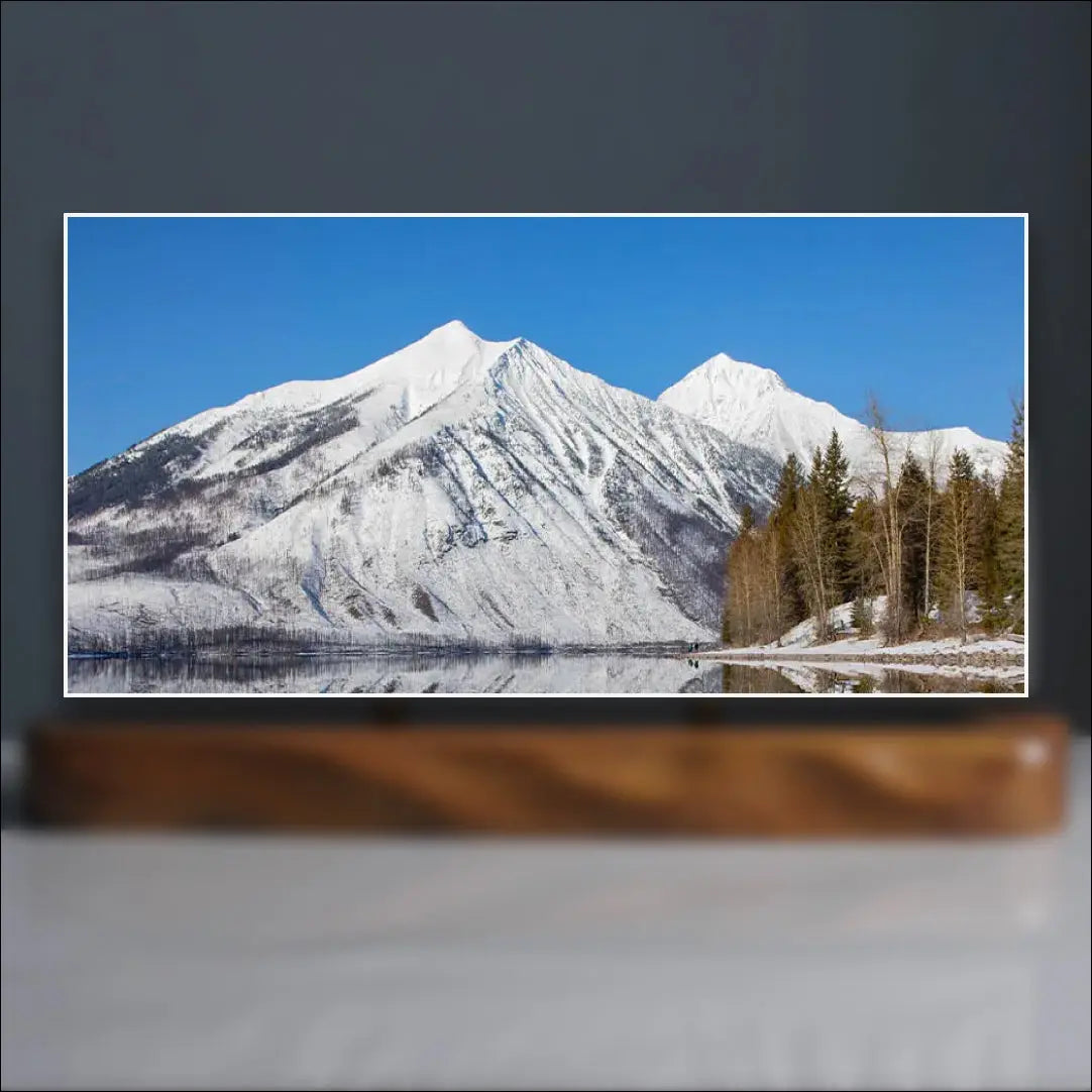 Stanton Mountain Sculpture (View from Lake McDonald, Glacier National Park) Sculpted Peaks