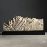 Mount Superior Sculpture (Seen from Snowbird & Alta Ski Resorts, Utah)