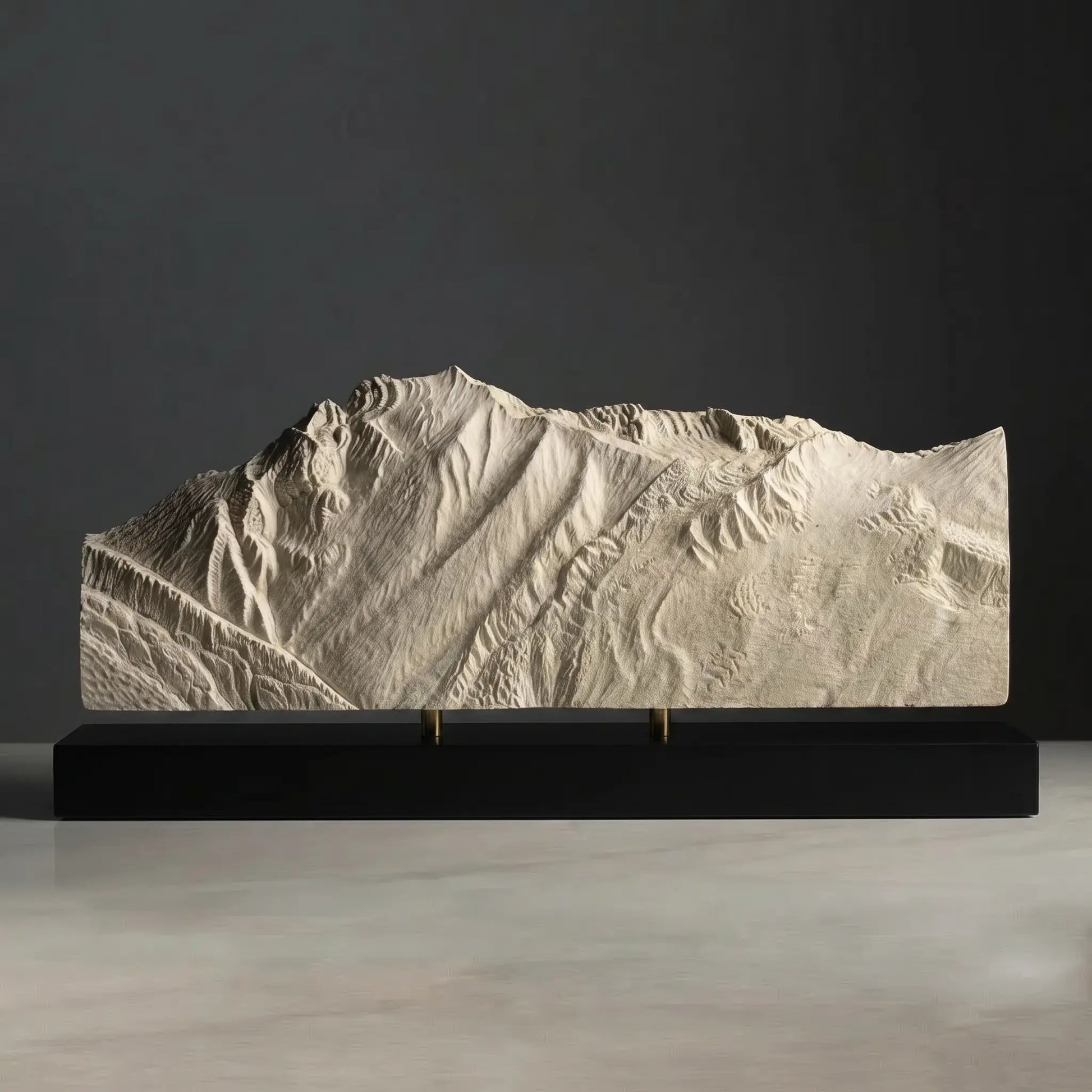 Mount Superior Sculpture (Seen from Snowbird & Alta Ski Resorts, Utah) Sculpted Peaks