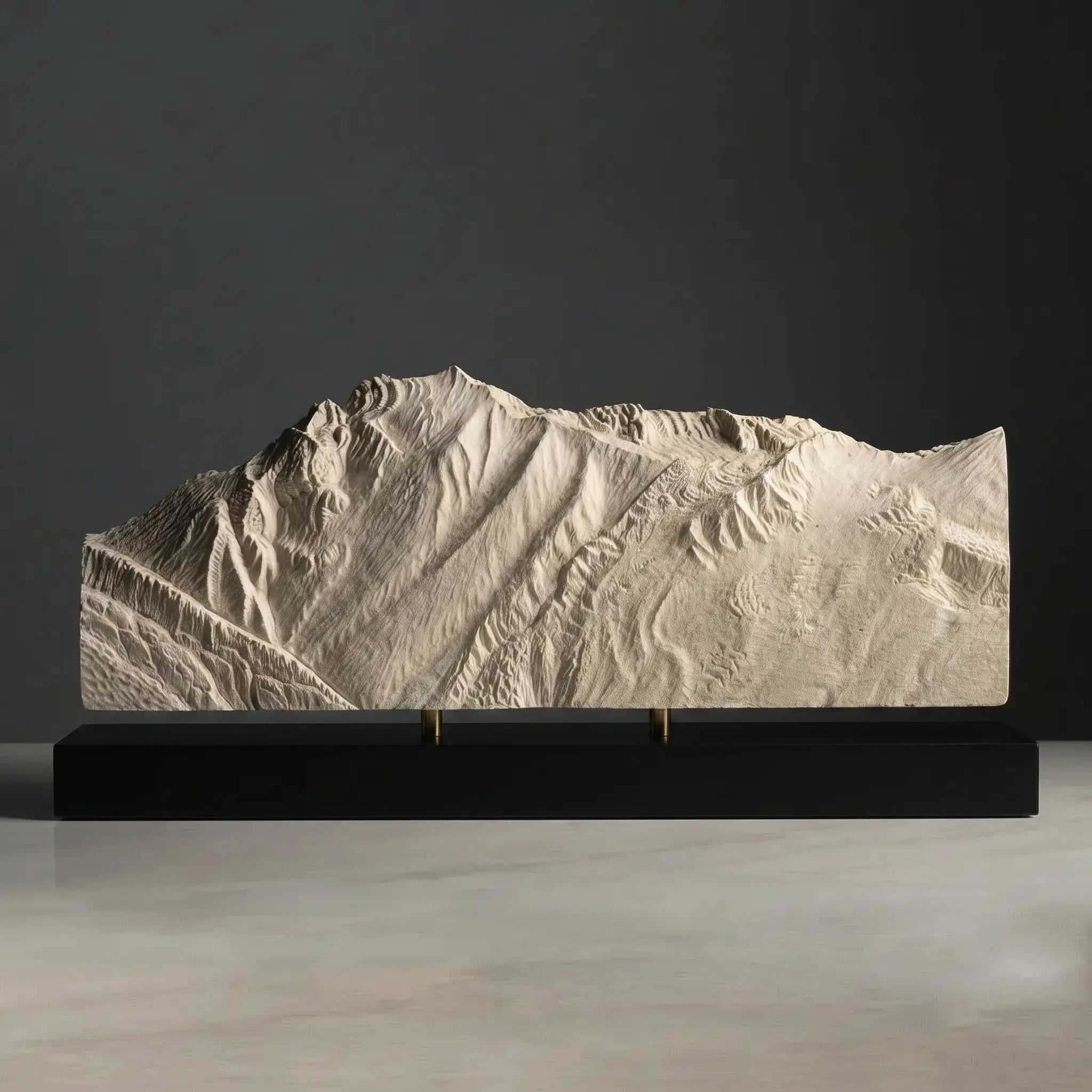 Mount Superior Sculpture (Seen from Snowbird & Alta Ski Resorts, Utah) Sculpted Peaks