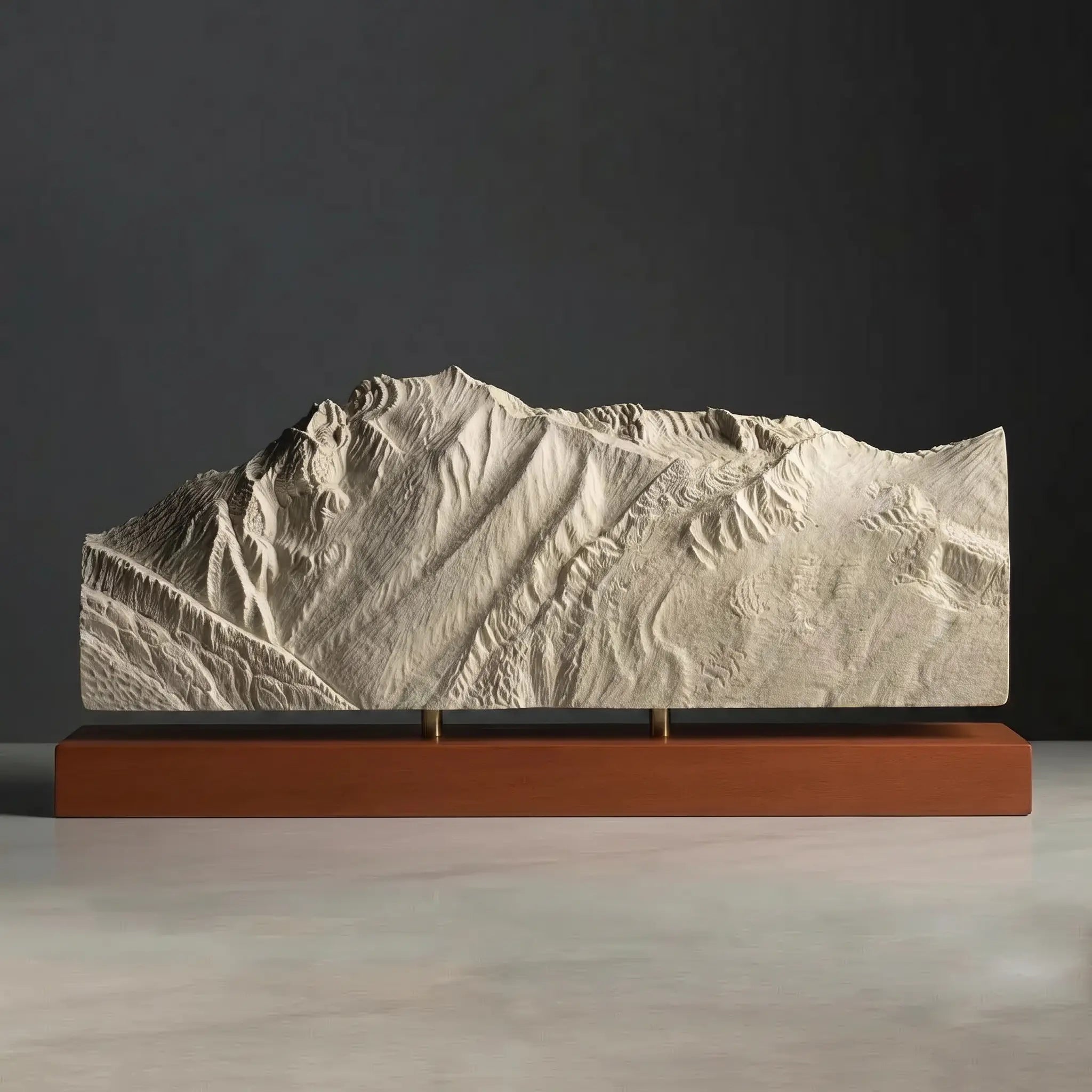 Mount Superior Sculpture (Seen from Snowbird & Alta Ski Resorts, Utah) Sculpted Peaks