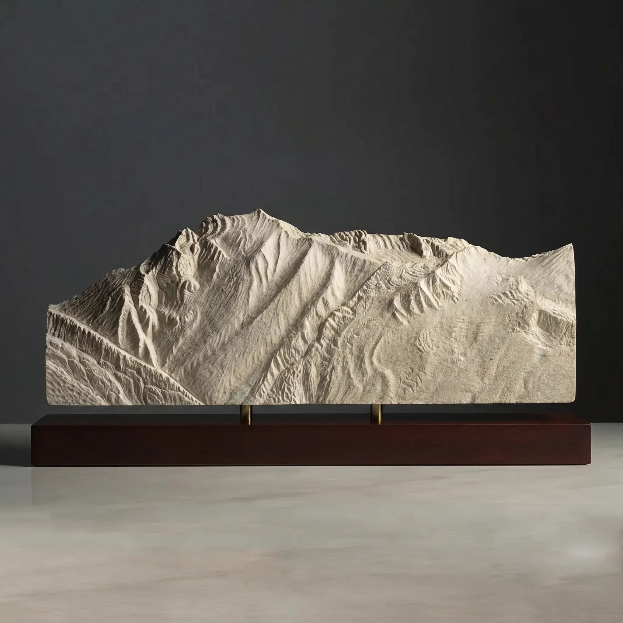 Mount Superior Sculpture (Seen from Snowbird & Alta Ski Resorts, Utah) Sculpted Peaks