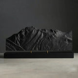 Mount Superior Sculpture (Seen from Snowbird & Alta Ski Resorts, Utah)