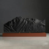 Mount Superior Sculpture (Seen from Snowbird & Alta Ski Resorts, Utah)