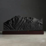 Mount Superior Sculpture (Seen from Snowbird & Alta Ski Resorts, Utah)