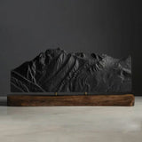 Mount Superior Sculpture (Seen from Snowbird & Alta Ski Resorts, Utah)