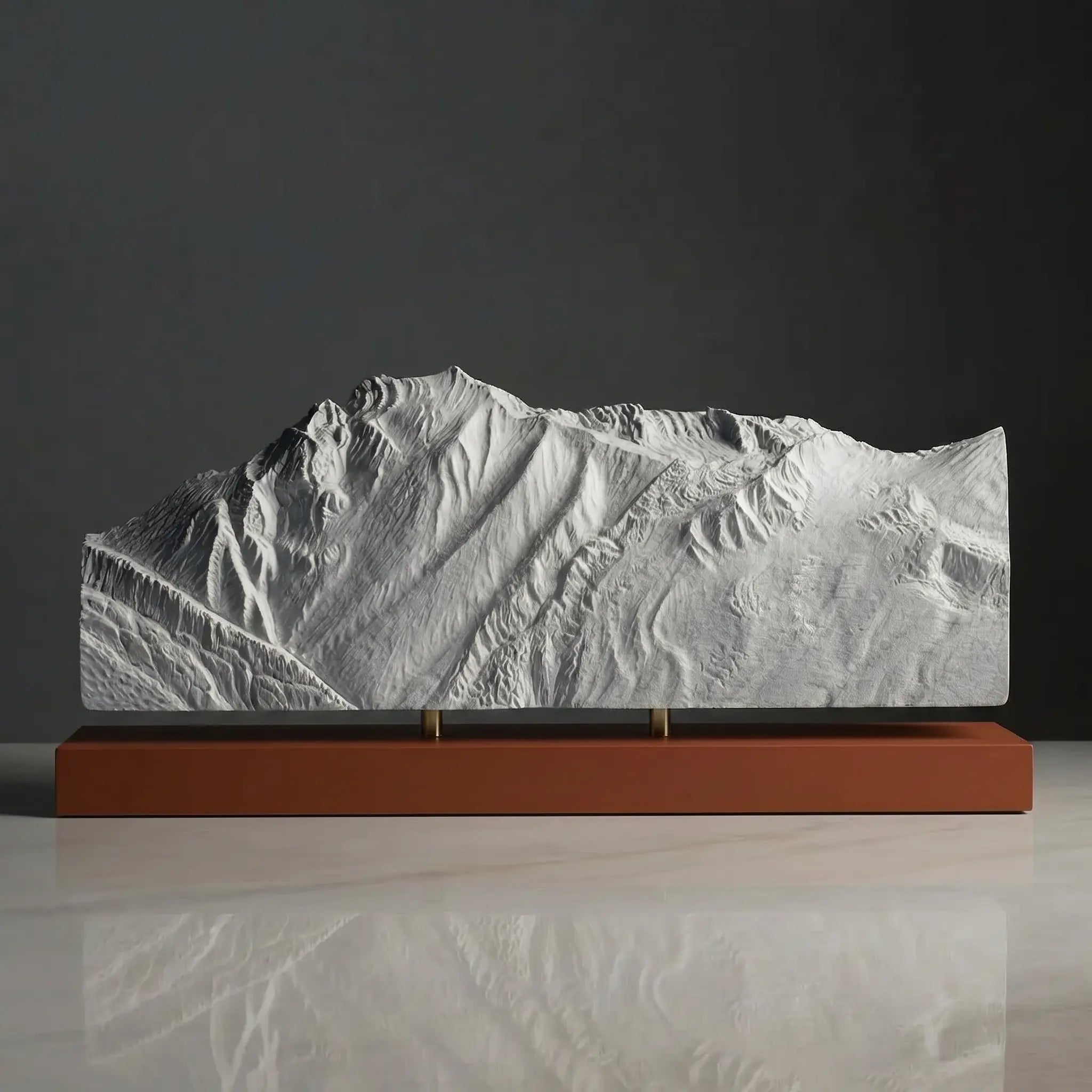 Mount Superior Sculpture (Seen from Snowbird & Alta Ski Resorts, Utah) Sculpted Peaks