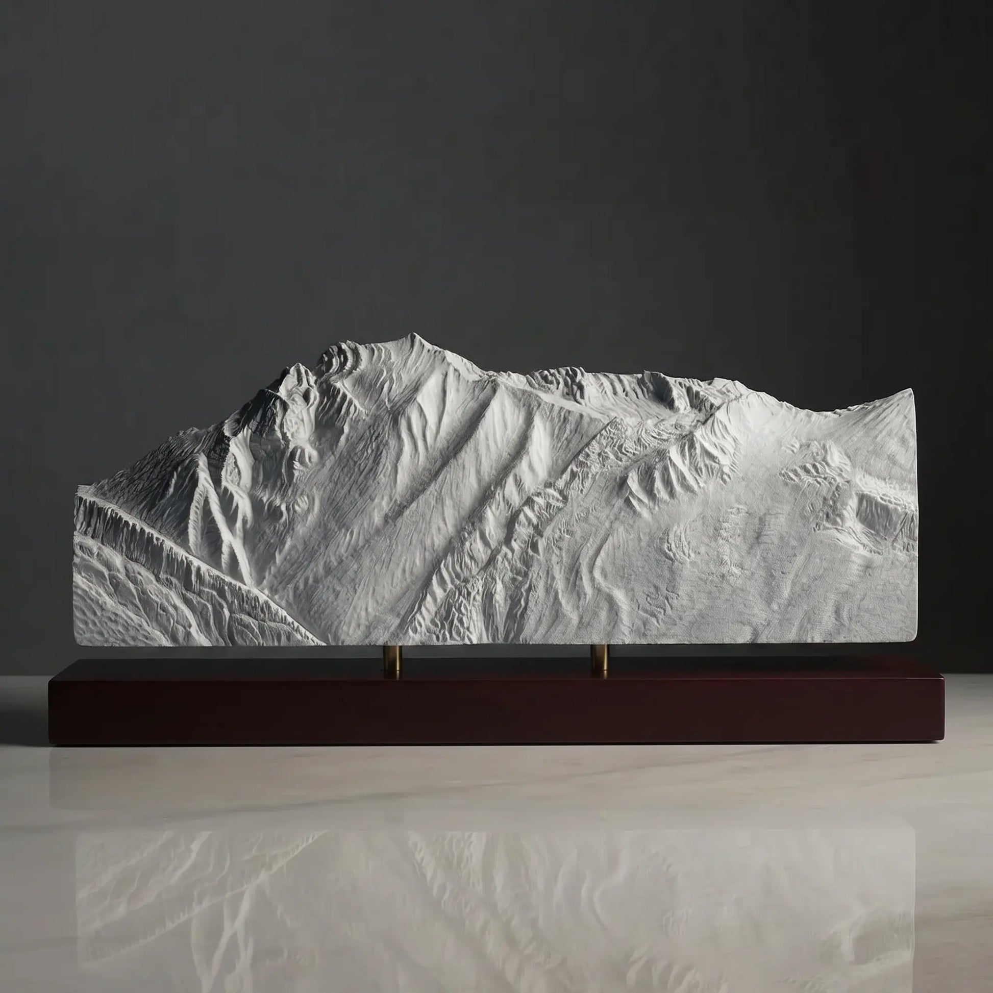 Mount Superior Sculpture (Seen from Snowbird & Alta Ski Resorts, Utah) Sculpted Peaks