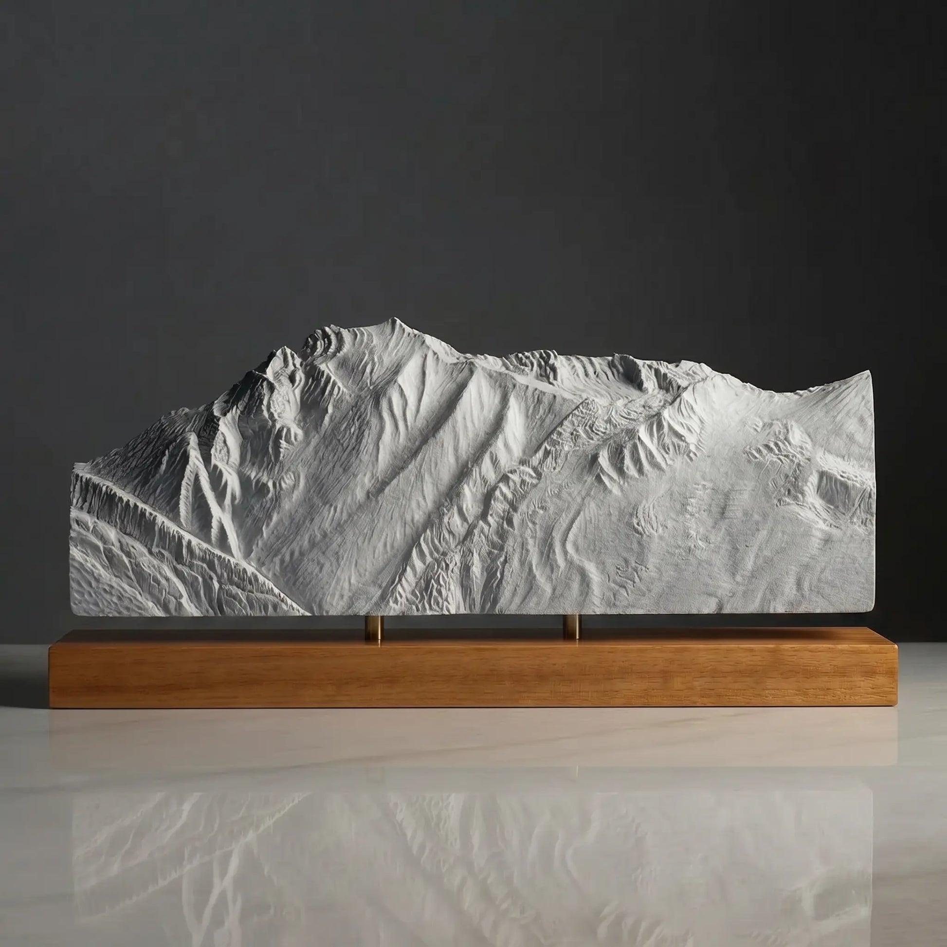 Mount Superior Sculpture (Seen from Snowbird & Alta Ski Resorts, Utah) Sculpted Peaks