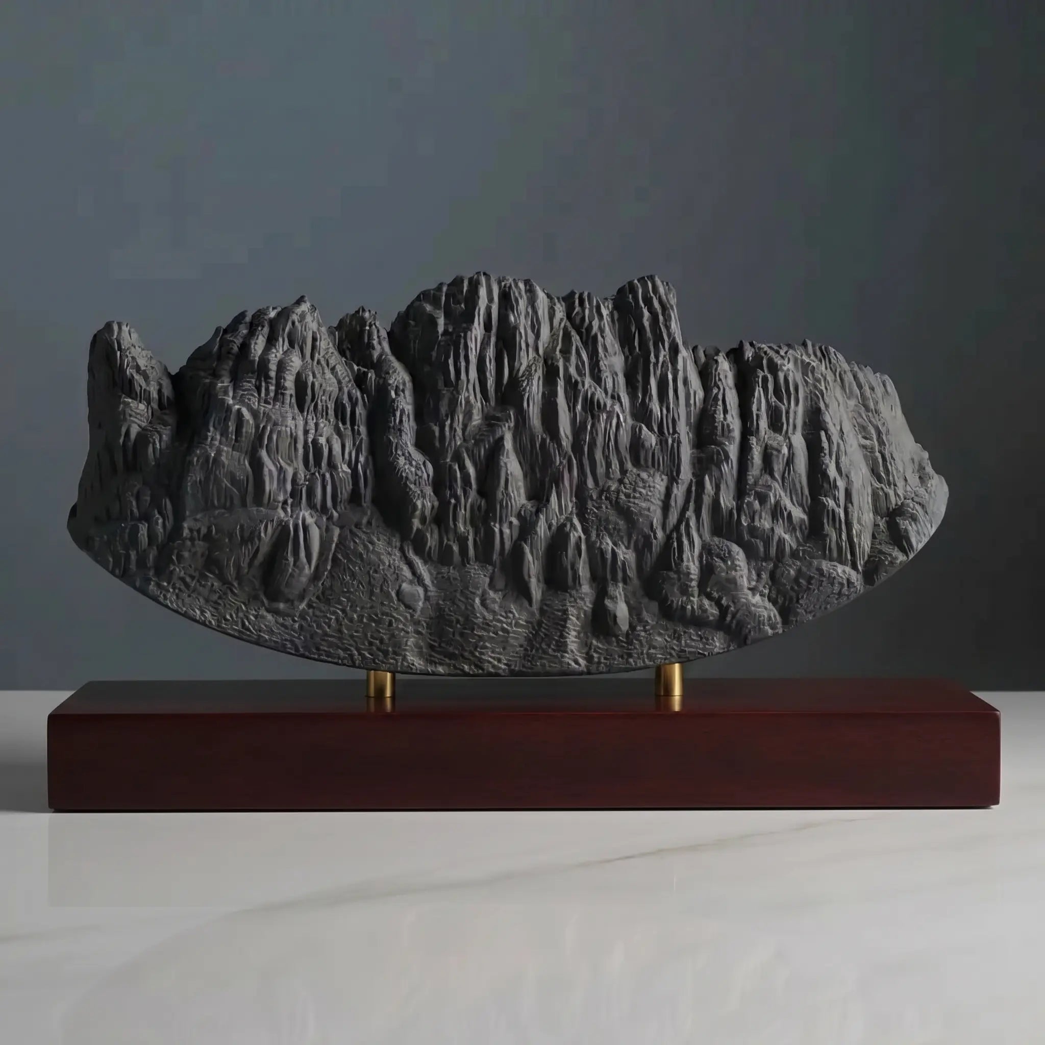 Superstition Mountains Sculpture (Praying Hands Formation, Arizona) Sculpted Peaks