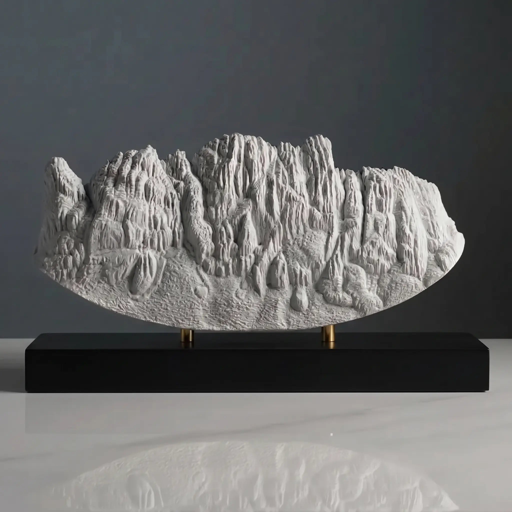 Superstition Mountains Sculpture (Praying Hands Formation, Arizona) Sculpted Peaks