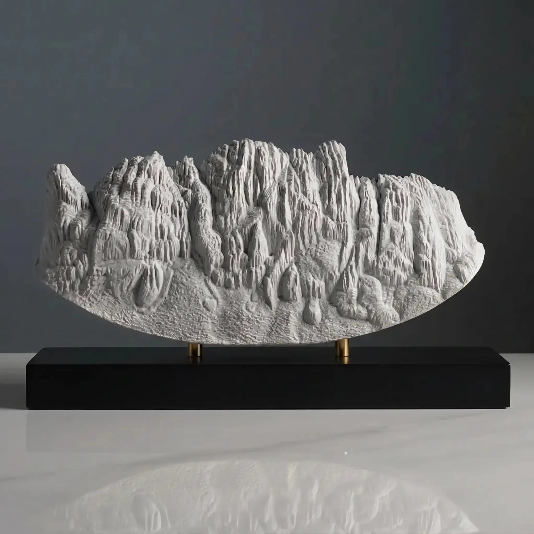 Superstition Mountains Sculpture (Praying Hands Formation, Arizona) Sculpted Peaks