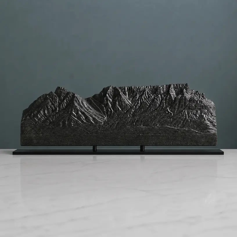 Table Mountain Sculpture (Cape Town, South Africa) Sculpted Peaks