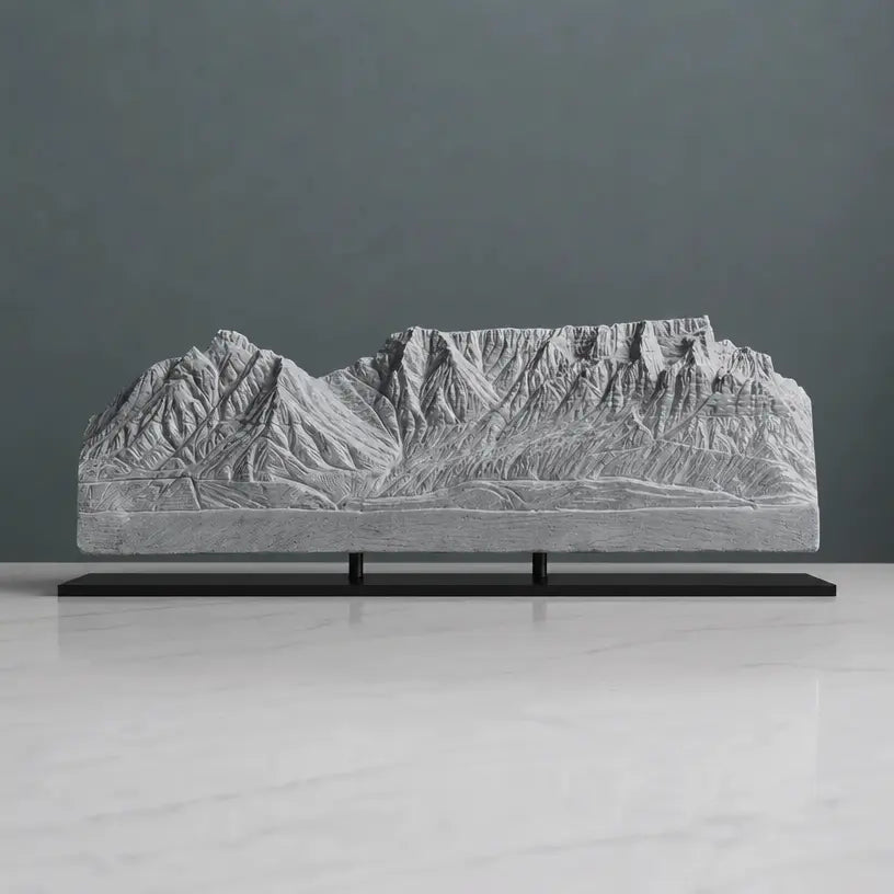 Table Mountain Sculpture (Cape Town, South Africa) Sculpted Peaks