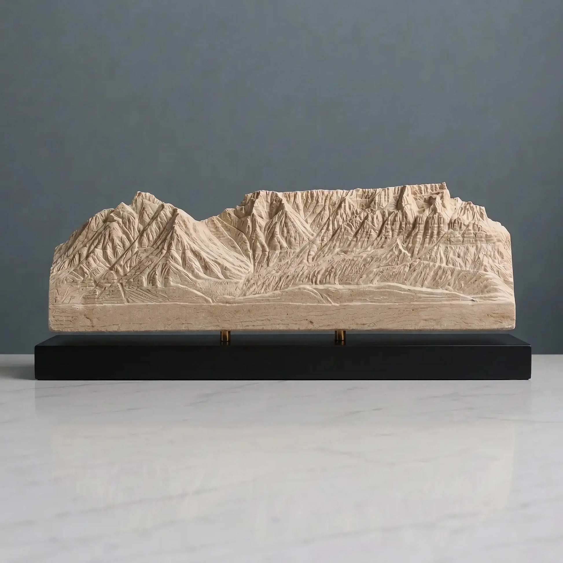 Table Mountain Sculpture (Cape Town, South Africa) Sculpted Peaks
